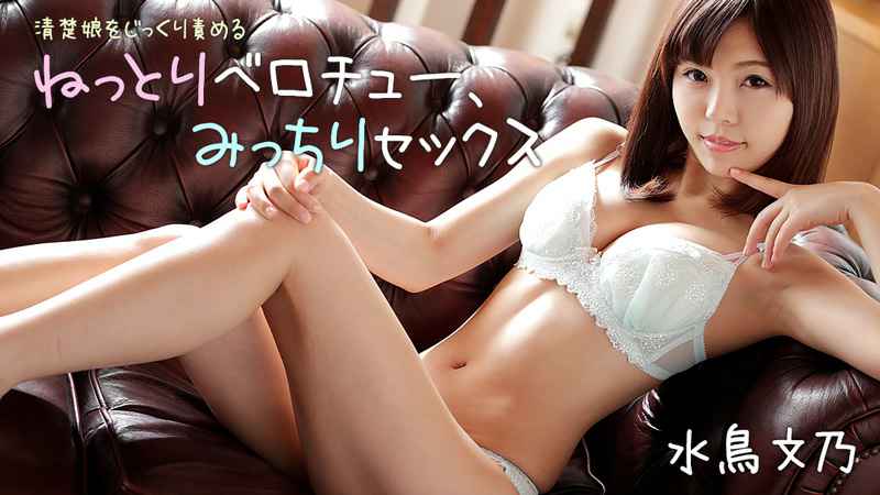 HEYZO  水鸟文乃 ねっとりベロチュー、みっちりセックス～清楚娘をじっくり责める～
