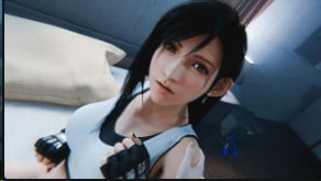 蒂法FF7：这就是让你欲火焚烧的烦恼之源？插进她的骚穴就解脱！