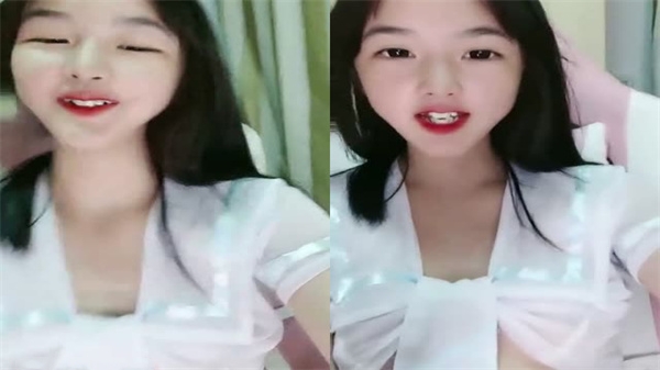 白皙甜美女神淫语挑逗 揉捏双乳嫩穴 情趣玩具自慰高潮喷水 -chili