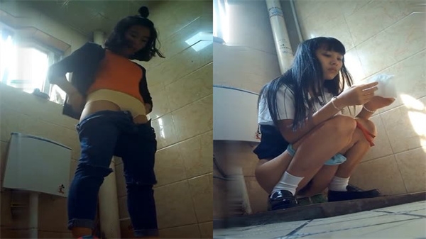 高校女厕偷窥全景流出！稀缺珍藏版，极品厕拍资源 -chili